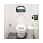 Load image into Gallery viewer, Toilet Seat Cover Dispenser, 17.25 X 3.13 X 11.75, Smoke Black