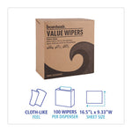Load image into Gallery viewer, Drc Wipers, 9.33 X 16.5, White, 100 Dispenser Packs, 9 Dispenser Packs/carton
