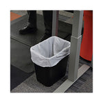 Load image into Gallery viewer, Linear Low Density Industrial Can Liners, 16 Gal, 0.5 Mil, 24 X 32, White, 500/carton