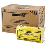 Load image into Gallery viewer, Masslinn Dust Cloths, 1-ply, 16 X 24, Unscented, Yellow, 50/pack, 8 Packs/carton