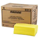 Load image into Gallery viewer, Masslinn Dust Cloths, 1-ply, 16 X 24, Unscented, Yellow, 50/pack, 8 Packs/carton