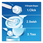 Load image into Gallery viewer, Toiletwand Disposable Toilet Cleaning System: Handle, Caddy And Refills, White, 6/carton