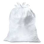 Load image into Gallery viewer, Tall Kitchen Quick-tie Bags, 13 Gal, 0.66 Mil, 23.75" X 28", White, 200/box