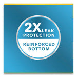 Load image into Gallery viewer, Forceflexplus Odorshield Tall Kitchen Drawstring Trash Bags, 13 Gal, 0.9 Mil, 24" X 28", White, 34 Bags/box, 6 Boxes/carton