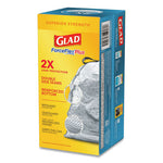 Load image into Gallery viewer, Forceflexplus Odorshield Tall Kitchen Drawstring Trash Bags, 13 Gal, 0.9 Mil, 24" X 28", White, 34 Bags/box, 6 Boxes/carton
