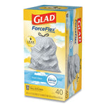 Load image into Gallery viewer, Odorshield Tall Kitchen Drawstring Bags, 13 Gal, 0.78 Mil, 24" X 27.38", White, 40 Bags/box, 6 Boxes/carton