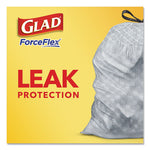 Load image into Gallery viewer, Odorshield Tall Kitchen Drawstring Bags, 13 Gal, 0.78 Mil, 24" X 27.38", White, 40 Bags/box, 6 Boxes/carton