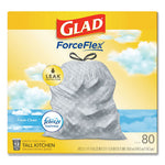 Load image into Gallery viewer, Odorshield Tall Kitchen Drawstring Bags, 13 Gal, 0.72 Mil, 24" X 27.38", White, 80/box