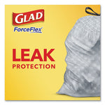 Load image into Gallery viewer, Odorshield Tall Kitchen Drawstring Bags, 13 Gal, 0.72 Mil, 24" X 27.38", White, 80 Bags/box, 3 Boxes/carton