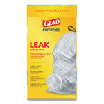 Load image into Gallery viewer, Odorshield Tall Kitchen Drawstring Bags, 13 Gal, 0.72 Mil, 24" X 27.38", White, 80 Bags/box, 3 Boxes/carton
