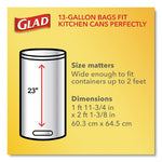 Load image into Gallery viewer, Odorshield Tall Kitchen Drawstring Bags, 13 Gal, 0.95 Mil, 24" X 27.38", White, 80/box