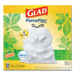 Load image into Gallery viewer, Odorshield Tall Kitchen Drawstring Bags, 13 Gal, 0.95 Mil, 24" X 27.38", White, 80/box