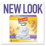 Load image into Gallery viewer, Odorshield Tall Kitchen Drawstring Bags, 13 Gal, 0.95 Mil, 24" X 27.38", White, 80/box