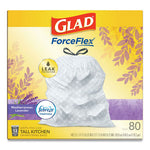 Load image into Gallery viewer, Odorshield Tall Kitchen Drawstring Bags, 13 Gal, 0.95 Mil, 24" X 27.38", White, 80/box
