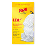 Load image into Gallery viewer, Odorshield Tall Kitchen Drawstring Bags, 13 Gal, 0.95 Mil, 24" X 27.38", White, 80 Bags/box, 3 Boxes/carton