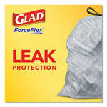 Load image into Gallery viewer, Odorshield Tall Kitchen Drawstring Bags, 13 Gal, 0.95 Mil, 24" X 27.38", White, 80 Bags/box, 3 Boxes/carton