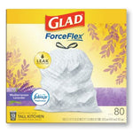 Load image into Gallery viewer, Odorshield Tall Kitchen Drawstring Bags, 13 Gal, 0.95 Mil, 24" X 27.38", White, 80 Bags/box, 3 Boxes/carton