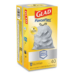 Load image into Gallery viewer, Tall Kitchen Drawstring Trash Bags, 13 Gal, 0.72 Mil, 23.75" X 24.88", White, 240/carton