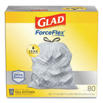 Load image into Gallery viewer, Tall Kitchen Drawstring Trash Bags, 13 Gal, 0.72 Mil, 23.75" X 24.88", White, 240/carton