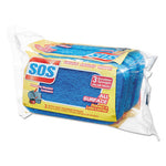 Load image into Gallery viewer, All Surface Scrubber Sponge, 2.5 X 4.5, 0.9" Thick, Dark Blue, 3/pack, 8 Packs/carton