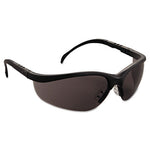 Load image into Gallery viewer, Klondike Safety Glasses, Matte Black Frame, Gray Lens, 12/box