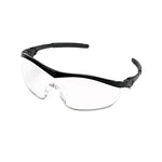 Load image into Gallery viewer, Storm Wraparound Safety Glasses, Black Nylon Frame, Clear Lens, 12/box