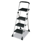 Load image into Gallery viewer, Max Work Platform, 55" Working Height, 225 Lb Capacity, 3 Steps, Steel, Black