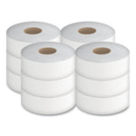Load image into Gallery viewer, Select Jumbo Roll Jr. Tissue, 2-ply, White, 3.5" X 750 Ft, 12 Rolls/carton