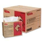 Load image into Gallery viewer, Tuff-job Double Recrepe Wipers, 9.25 X 12.5, White, 110/box, 12 Boxes/carton