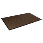 Load image into Gallery viewer, Super-soaker Wiper Mat With Gripper Bottom, Polypropylene, 36 X 120, Dark Brown