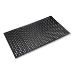 Load image into Gallery viewer, Safewalk-light Drainage Safety Mat, Rubber, 36 X 60, Black