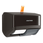 Load image into Gallery viewer, J-series Duo Bath Tissue Dispenser, 11.49 X 6.9 X 7.55, Black