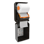 Load image into Gallery viewer, J-series Auto-cut Hardwound Paper Towel Dispenser, 12.32 X 9.34 X 16.67, Black/metallic