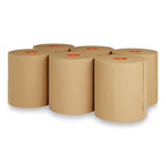 Load image into Gallery viewer, J-series Hardwound Paper Towels, 1-ply, 8 X 800 Ft, Natural Kraft, 6 Rolls/carton