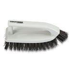 Load image into Gallery viewer, Scrub Brush, Black Polypropylene Bristles, 6" Brush, Gray Polypropylene Handle