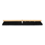 Load image into Gallery viewer, Tampico Push Broom Head, Black Bristles, 24"