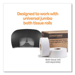 Load image into Gallery viewer, Twin Jumbo Roll Toilet Paper Dispenser, 20.13 X 6.06, Black