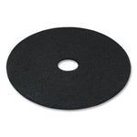 Load image into Gallery viewer, Stripping Floor Pads, 17" Diameter, Black, 5/carton