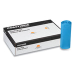 Load image into Gallery viewer, High-density Can Liners, 45 Gal, 16 To 20 Mic, 40" X 48", Blue, 25 Bags/roll, 8 Rolls/carton