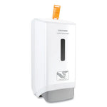 Load image into Gallery viewer, J-series Wall-mounted Manual Hand Sanitizer Dispenser, 1,200 Ml, 6.12 X 4.11 X 11.5, White