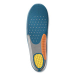 Load image into Gallery viewer, Pain Relief Orthotic Heavy Duty Support Insoles, Men Sizes 8 To 14, Gray/blue/orange/yellow, Pair