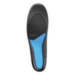 Load image into Gallery viewer, Comfort And Energy Work Massaging Gel Insoles, Men Sizes 8 To 14, Black/blue, Pair