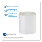 Load image into Gallery viewer, Foodservice Surface System Quat-compatible Disposable Wipe Refill, 1-ply, 8.1 X 12, White, 135 Sheets/roll, 6 Rolls/carton