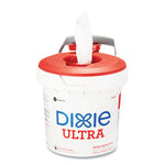 Load image into Gallery viewer, Surface System Manual Wipe Dispenser, 9.98 X 8.06 X 8.93, White/red