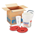 Load image into Gallery viewer, Surface System Manual Wipe Dispenser, 9.98 X 8.06 X 8.93, White/red