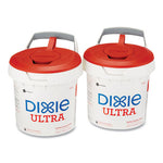 Load image into Gallery viewer, Surface System Manual Wipe Dispenser, 9.98 X 8.06 X 8.93, White/red