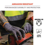 Load image into Gallery viewer, Proflex 7000 Nitrile-coated Gloves Microfoam Palm, Gray, X-small, 12 Pairs/pack, Ships In 1-3 Business Days