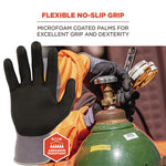 Load image into Gallery viewer, Proflex 7000 Nitrile-coated Gloves Microfoam Palm, Gray, X-small, Pair, Ships In 1-3 Business Days