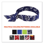 Load image into Gallery viewer, Chill-its 6700 Cooling Bandana Polymer Tie Headband, One Size Fits Most, Navy Western, Ships In 1-3 Business Days
