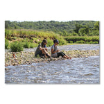 Load image into Gallery viewer, Chill-its 6705 Cooling Embedded Polymers Hook And Loop Bandana Headband, One Size, Red Western, Ships In 1-3 Business Days